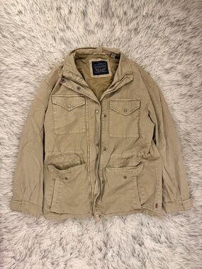 Levi’s Stand Up Collar Military Jacket - Tan